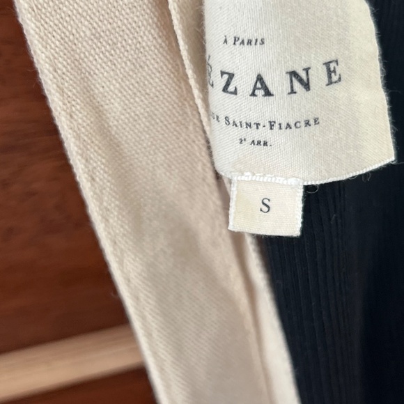 2x Sezane Juan Tank black/white S - Picture 4 of 6